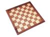 VINTAGE CHESS BOARD WITH CARVED WOOD GAME PIECES PIC-1