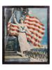 WWI AMERICAN FLAG OF FREEDOM POSTER BY EG RENESCH PIC-0