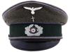 WWII NAZI GERMAN THIRD REICH PRIEST VISOR CAP PIC-1