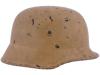 WWII ERA SOUTH AFRICAN STEEL HELMET FOR THE DESERT PIC-1