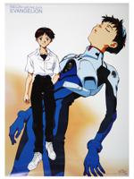 ORIGINAL JAPAN NEON GENESIS EVANGELION ANIME POSTER