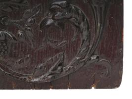 ANTIQUE 19TH C FRENCH CARVED WALL PANEL SALVAGE