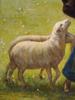 SWEDISH LAMB OIL PAINTING BY FERDINAND STOOPENDAAL PIC-3