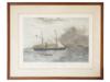 ANTIQUE HAND COLORED ETCHING AFTER WILLIAM A KNELL PIC-2