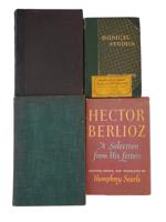 ANTIQUE AND MID CENT BOOKS ABOUT CLASSICAL MUSIC