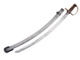 POLISH HUSSAR SABER SWORD BOZE ZBAW POLSKE W SCABBARD