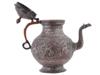 19TH C ANTIQUE ISLAMIC OTTOMAN TURKEY COPPER JUG PIC-3