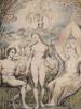 RELIGIOUS ENGLISH COLORED PRINT BY WILLIAM BLAKE PIC-1