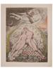 RELIGIOUS ENGLISH COLORED PRINT BY WILLIAM BLAKE PIC-0