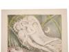 RELIGIOUS ENGLISH COLORED PRINT BY WILLIAM BLAKE PIC-2