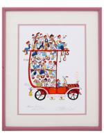 ARTIST PROOF PRINT WEDDING CAR BY JOVAN OBICAN