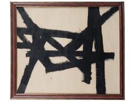 1950S AMERICAN ABSTRACT PAINTING BY FRANZ KLINE