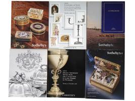 COLLECTION OF AMERICAN DECOR ART AUCTION CATALOGS