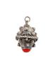 VICTORIAN SILVER ETRUSCAN PERUZZI FOB CHARM PENDANT PIC-3