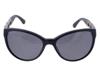 CHANEL LADIES CAT EYE SUNGLASSES WITH CASE IOB PIC-2