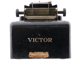 ANTIQUE AMERICAN VICTOR BURROUGHS ADDING MACHINE