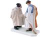 HEREND HVNGARY FATHER AND SON PORCELAIN FIGURE PIC-0