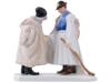 HEREND HVNGARY FATHER AND SON PORCELAIN FIGURE PIC-3