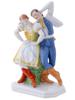 HEREND HVNGARY COUPLE OF DANCERS PORCELAIN FIGURE PIC-0