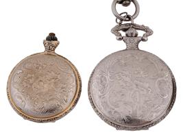 VINTAGE SEARS WESTCLOX AZUR POCKET WATCHES