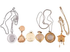 WINTON GENOVIT DE LUXE PENDANT AND POCKET WATCHES