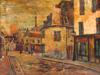 PARIS VIEW OIL PAINTING AFTER MAURICE UTRILLO PIC-1