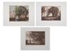 COLOR LANDSCAPE LITHOGRAPHS AFTER CAMILLE COROT PIC-0