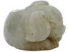 ANTIQUE CHINESE PIG HAND CARVED JADE AMULET FIGURE PIC-5