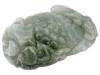 ANTIQUE CHINESE FROG HAND CARVED JADE AMULET FIGURE PIC-0