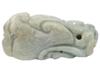 ANTIQUE CHINESE HAND CARVED JADE AMULET PENDANT PIC-2