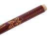 FOLDING WOODEN BILLIARD CUE WITH CARVED PATTERN PIC-4
