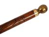 FOLDING WOODEN BILLIARD CUE WITH CARVED PATTERN PIC-3