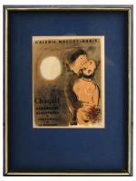 GALERIE MAECHT EXHIBITION POSTER BY MARC CHAGALL