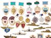 DEALERS LOT OF 70 RUSSIAN SOVIET ENAMELED MILITARY BADGES PIC-5