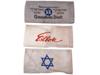 GROUP OF 3 HOLOCAUST JEWISH GHETTO ARMBANDS PIC-0