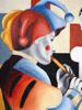 ELLI MILAN OIL ON CANVAS HARLEQUIN PAINTING 1998 PIC-3