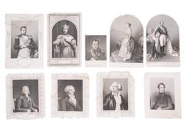 COLLECTION OF LITHOGRAPH PORTRAITS NAPOLEON