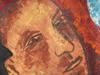 INDIAN PORTRAIT ACRYLIC PAINTING BY AKBAR PADAMSEE PIC-2