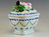 19TH C IMPERIAL RUSSIAN PORCELAIN BOX BY KUZNETSOV PIC-1