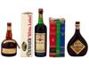 COLLECTION OF ALCOHOL DRINKS IN VINTAGE BOTTLES PIC-0