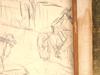 ATTRIBUTED TO RENOIR FRENCH SKETCH PENCIL PAINTING PIC-3