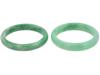 CHINESE HAND CARVED JADE BANGLE BRACELETS AMULETS PIC-2