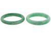 CHINESE HAND CARVED JADE BANGLE BRACELETS AMULETS PIC-3