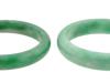 CHINESE HAND CARVED JADE BANGLE BRACELETS AMULETS PIC-5