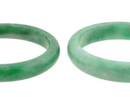 CHINESE HAND CARVED JADE BANGLE BRACELETS AMULETS