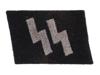 ORIGINAL WWII NAZI GERMAN WAFFEN SS COLLAR TAB PIC-0