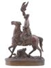 RUSSIAN TSARS FALCONER BRONZE BY EVGENY NAPS PIC-2