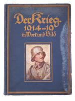WWI GERMAN BOOK DER KRIEG IN WORT UND BILD VOL 1