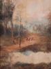 ANTIQUE BRITISH OIL PAINTING BY SYLVESTER MARTIN PIC-1