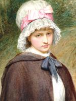 CHARLES SILLEM LIDDERDALE WATERCOLOR PAINTING 1883